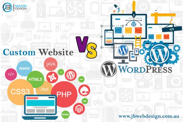 Custom Website vs. WordPress Website